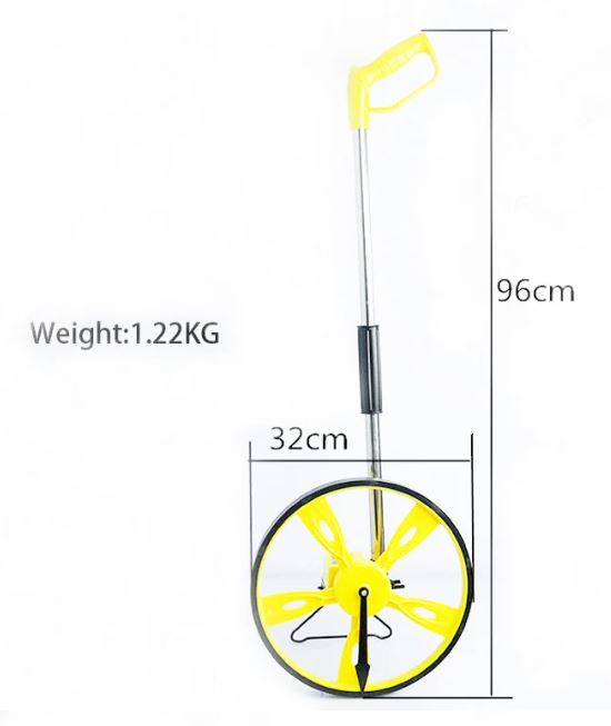 Odometre mécanique Ø318mm Longueur 100cm