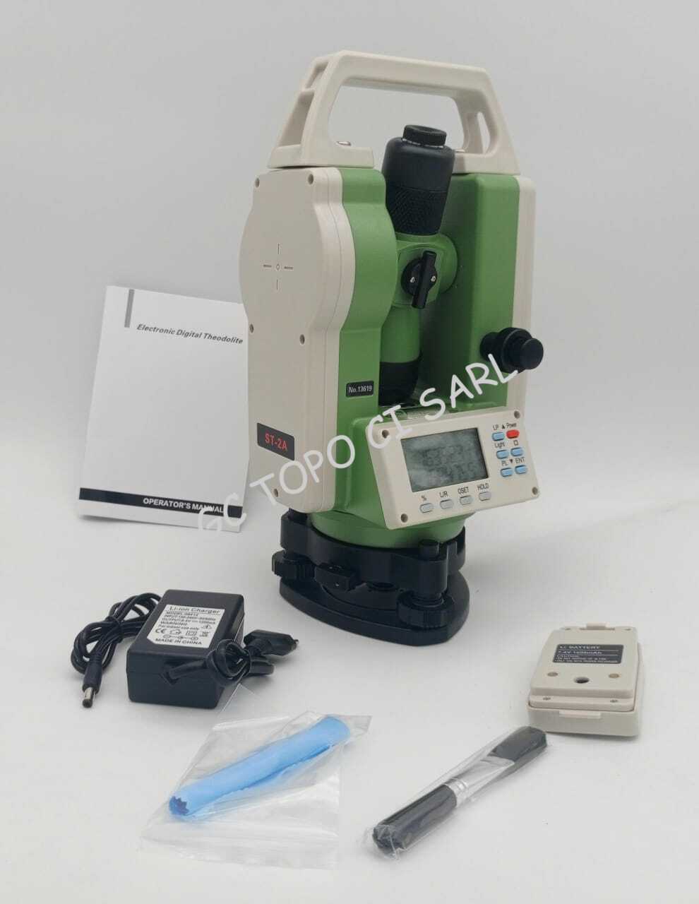 Theodolite Electronique Vert/Blanc N°ST2A