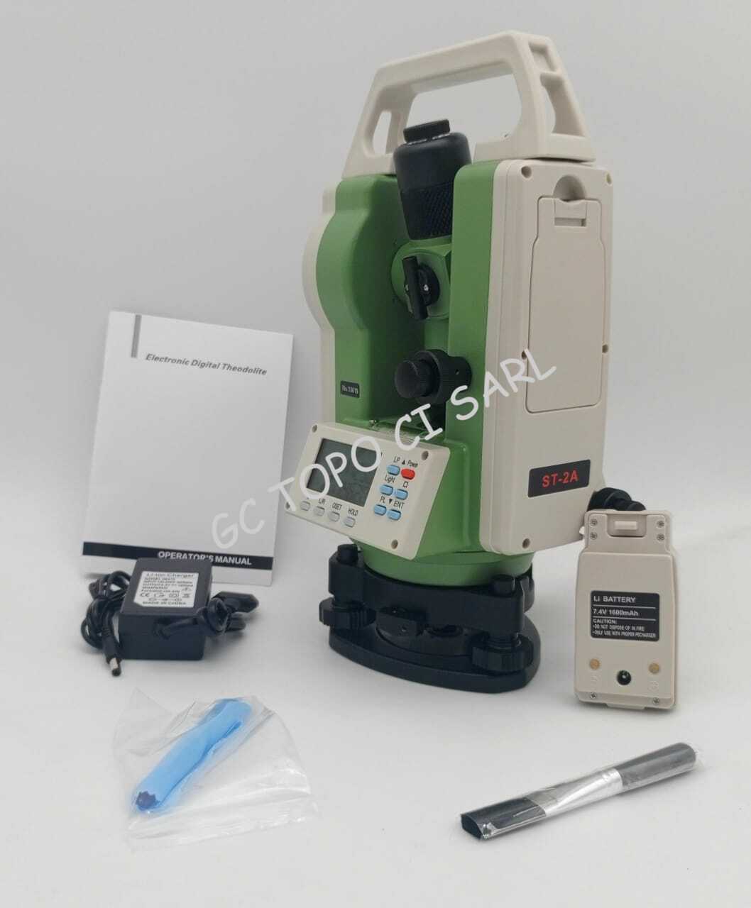 Theodolite Electronique Vert/Blanc N°ST2A