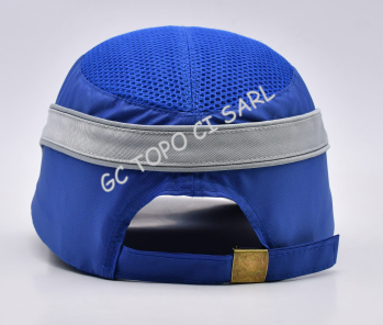 Casquette anti-heurt bleue N°BC-BL