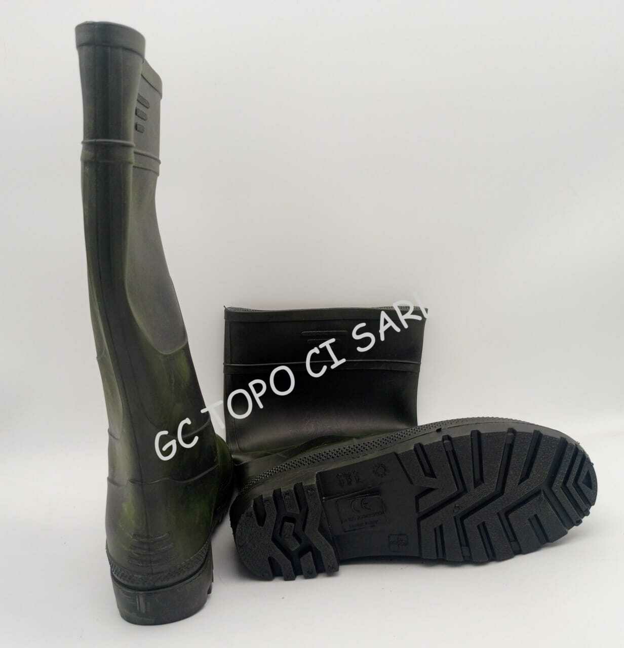 Botte de Pluie PVC noir ITALY N°41