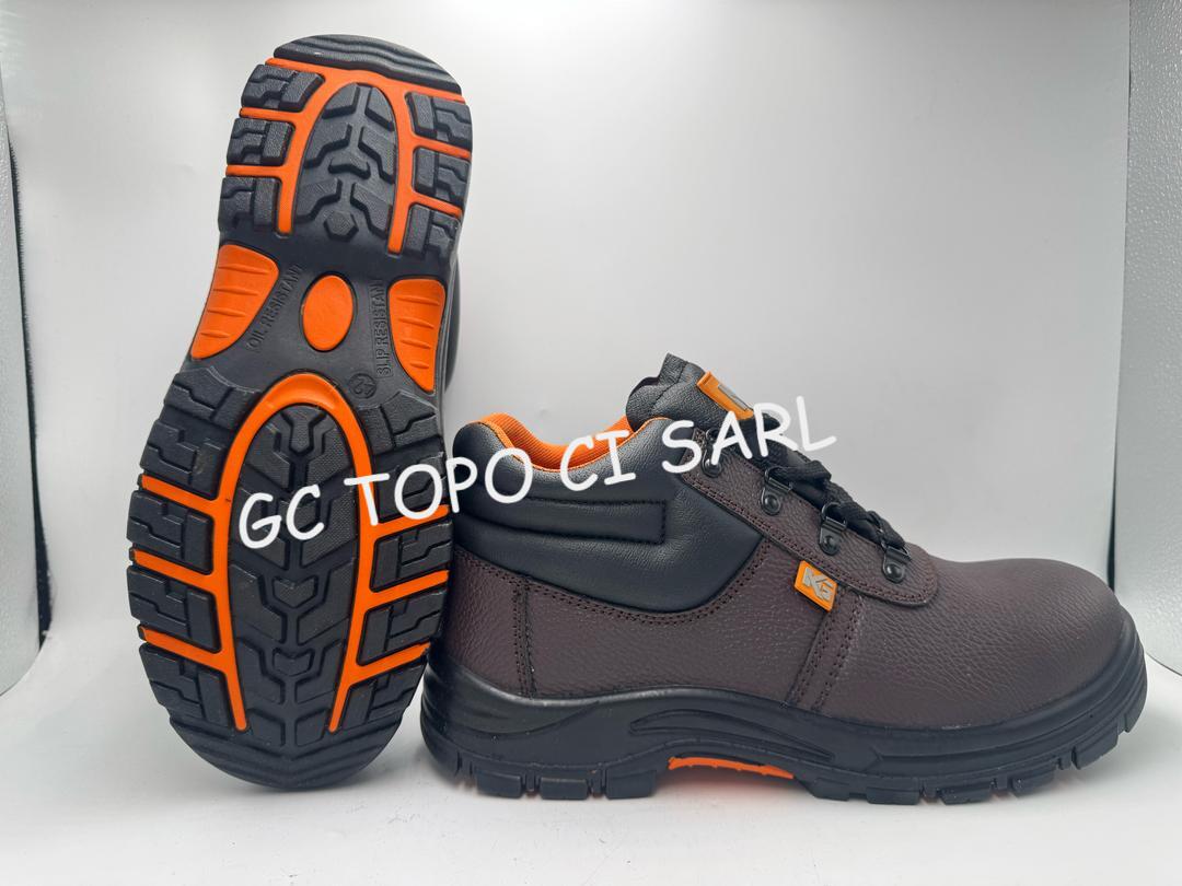 Chaussure de Sécurité S3 HRO SRC Marron Taille N°43