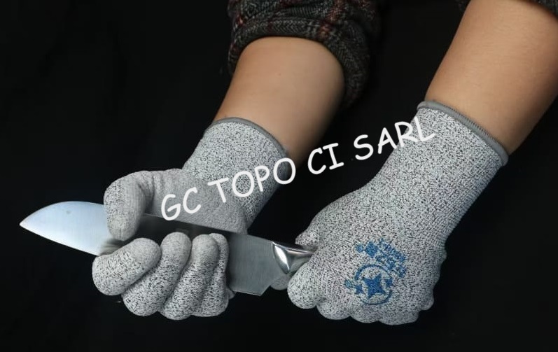 Gant Anti Coupure gris