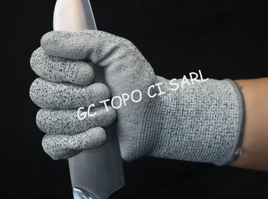 Gant Anti Coupure gris