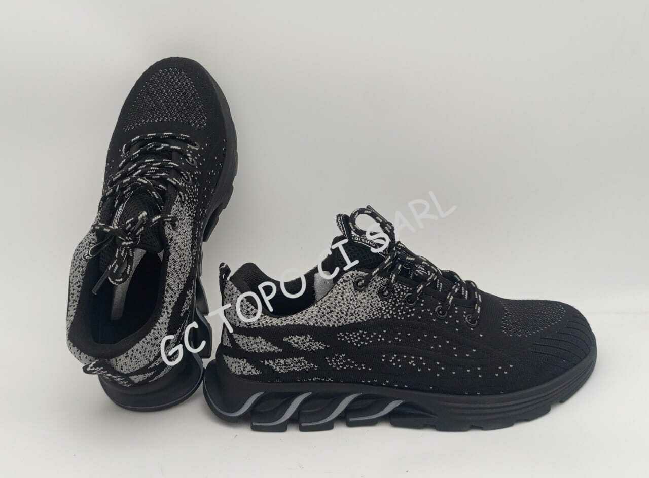 Chaussure de Sécurité Basket type S1P/9017 noir Taille N°39