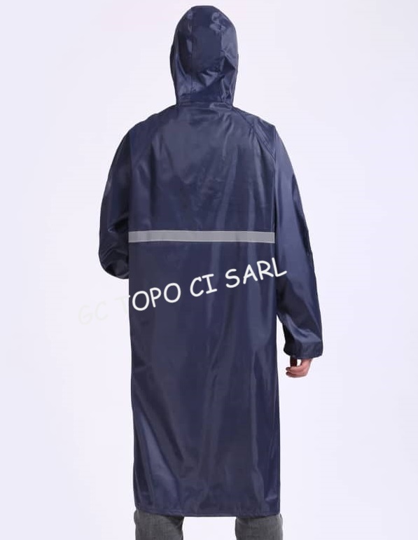 Manteau de Pluie Blouse couleur Bleue Marine