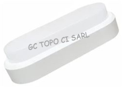 Hublot LED ovale 18W - Blanc TP-MPS