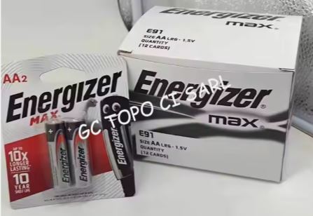 Piles Alkaline AA Energizer (paquet de 4)
