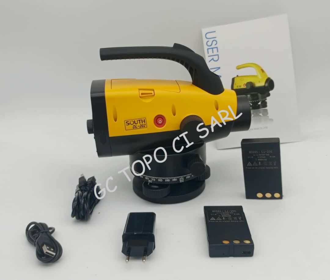 Niveau electronique de chantier SOUTH DL-202