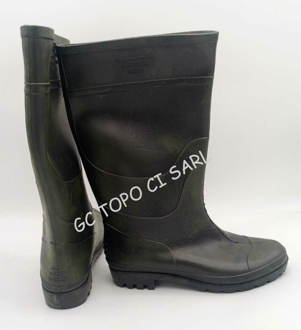 Botte de Pluie PVC noir ITALY N°42