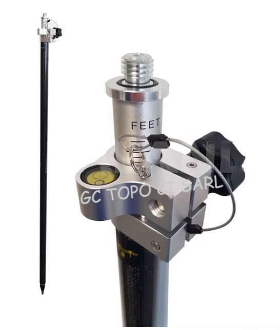 Canne carbonne pour GNSS N°CLS25