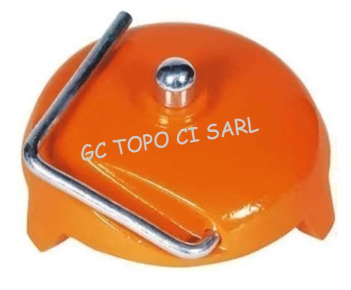 Crapaud de nivellement pour mire