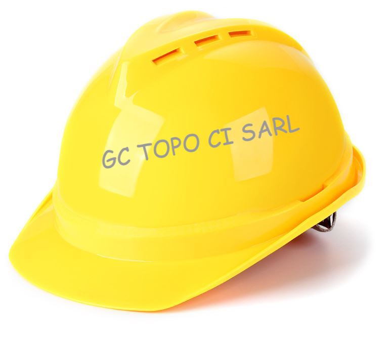 Casque de protection ventilé Jaune