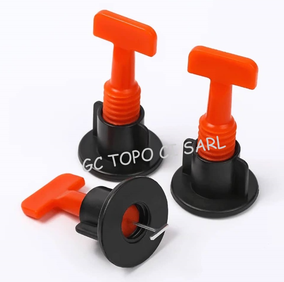 Croisillon niveleur pour carrelage (Lot de 100 pcs)