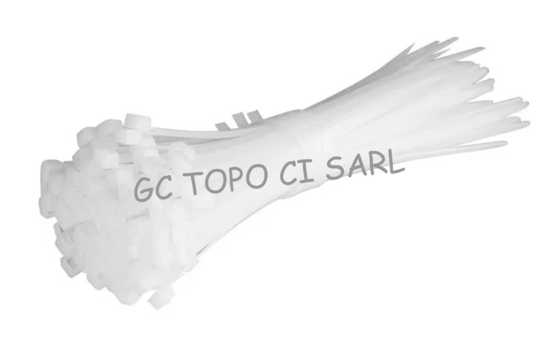 Attache cable en nylon 4.8mmX600mm (Lot de 100 pcs)