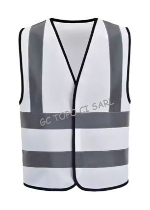 Chasubles 4 bandes Hi Viz Gris