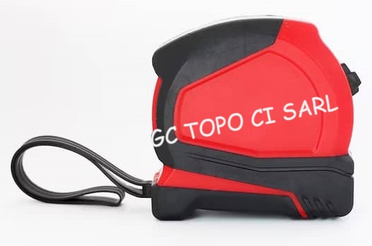 Metre à ruban en ABS 10m x 25mm