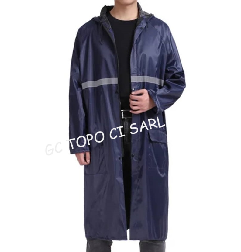 Manteau de Pluie Blouse couleur Bleue Marine