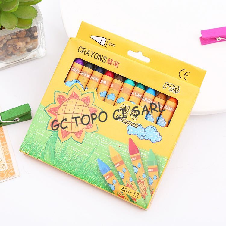 Crayon de couleur (Lot de 12 pcs)