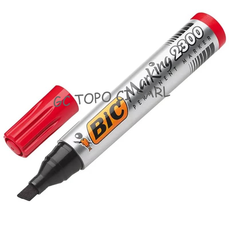 Marqueur Permanent Marking BIC Rouge - 2300